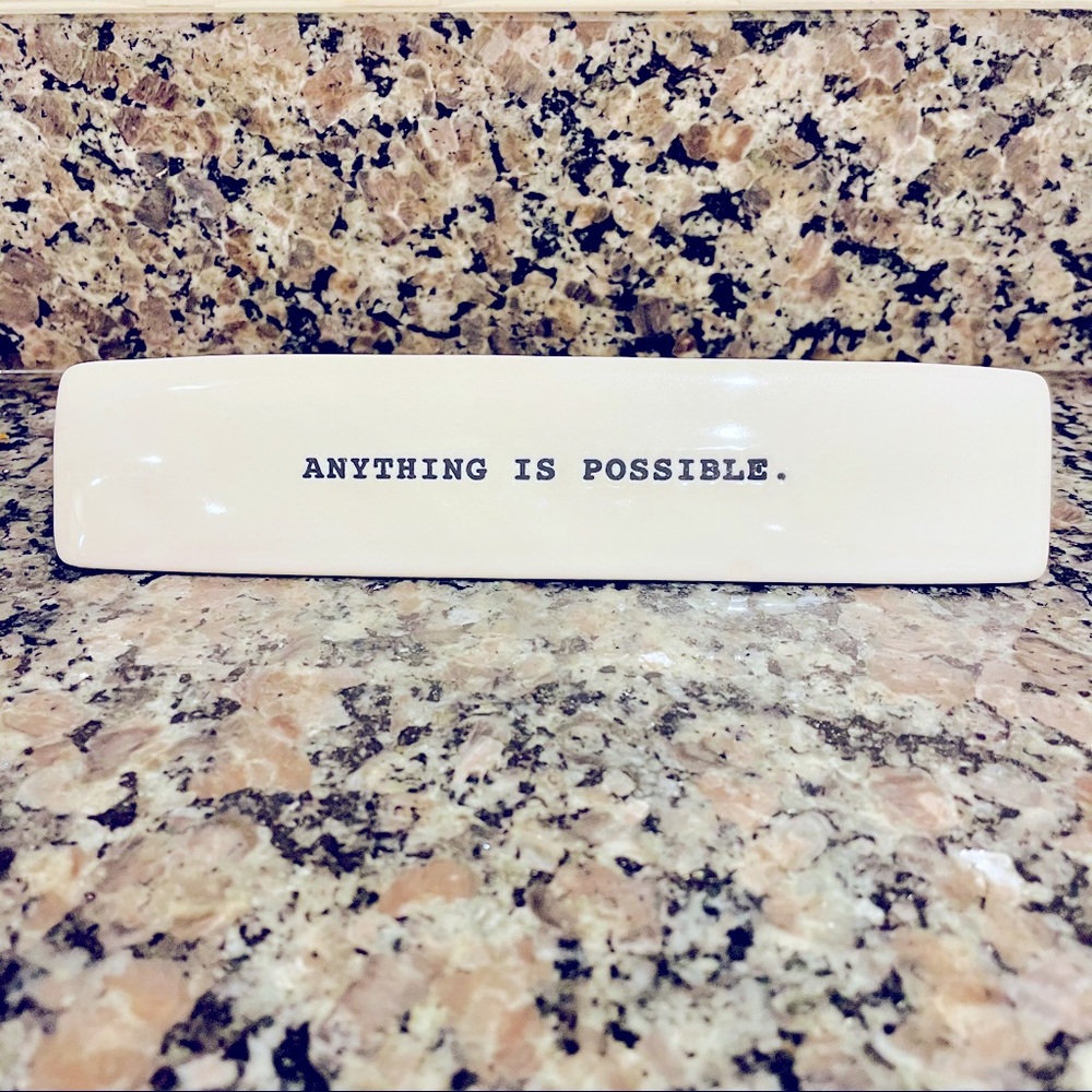 Rae Dunn Double Sided Sign Decor